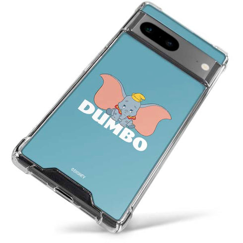 Disney Dumbo Baby Elephant pose Google Pixel 7a Clear Case